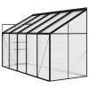 Greenhouse Anthracite Aluminum 220 ft³