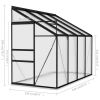Greenhouse Anthracite Aluminum 185 ft³