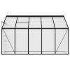 Greenhouse Anthracite Aluminum 220 ft³