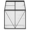 Greenhouse Anthracite Aluminum 26.6 ft²